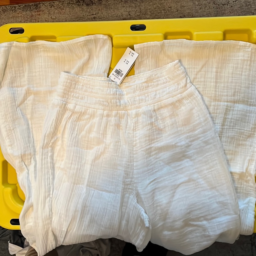 Abercrombie Gauzy Beach Pant Coverup